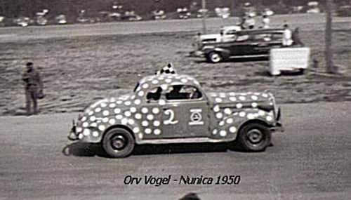Nunica Speedway - Orv Vogel 1950 From Jerry